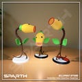 3D Printed Bellsprout LED Lamp – Customizable Base, Desk Light V2.0
