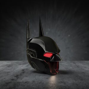Arkham Bat Helmet Cosplay Comics for Cosplayer Wearable Helmet 3D Printed Prop Costume Accessory Display Collectible Halloween