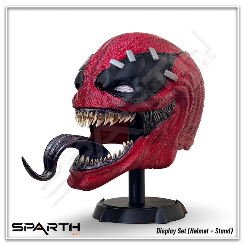 Venompool Mask Venompool Wearable Helmet | 3D Printed Cosplay, Custom Fit, Magnetic ...