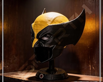 Wolverine Mask / Helmet / Cowl 3D Print Raw From Deadpool 3 Movie