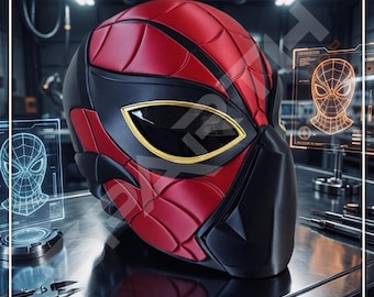 Aurantia Wearable Helmet | Inspired by PS5 Video Game, Custom Fit, Made to Order, Cosplay