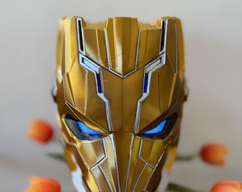 King Groot IronGroot Fan Art Wearable Helmet | Custom Fit, Made to Order, Cosplay, Display Stand