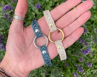 Braided 'Luxury' Pet ID Collar // Choice of Hardware, Lightweight, Breakaway, Dog, Cat, Puppy, Kitten House Collar