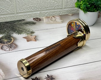 Handmade Personalized Kaleidoscope, Engraved Kaleidoscope gift for Kids and Adults, Kaleidoscope Educational Vintage Collection | Birthday |