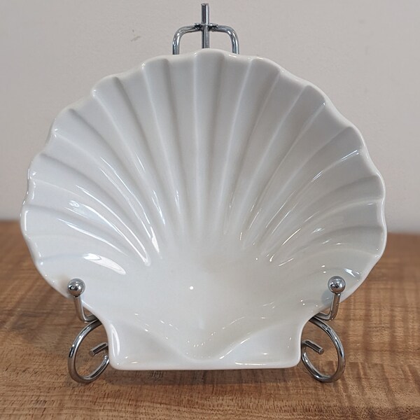 White Seashell Dish
