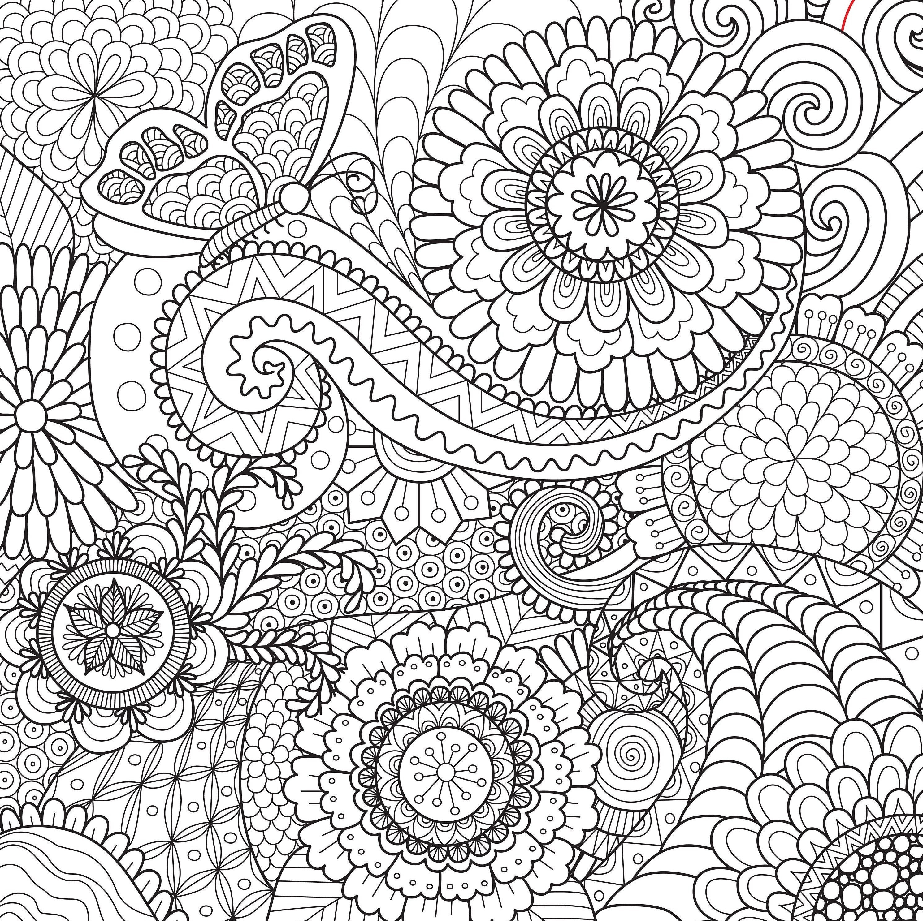 Art With Edge coloring books for tweens and teens makes coloring cool.