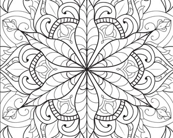 Mandala Coloring Book For Adults Relaxation For Pregnant Women: 50 Relaxing  Mandalas by Isoken Gaius