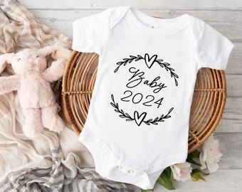 Announce pregnancy. Baby bodysuit bodysuit. Body gift. Baby birth gift. Announce pregnancy with bodysuit. Baby 2024. Baby 2025