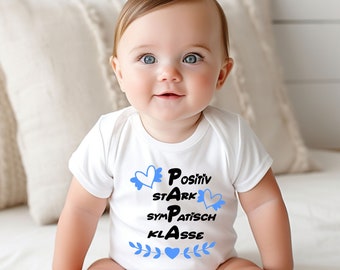 Babybody Vatertag personalisiert Bodysuit Erster Vatertag anstoßen Bier und Babyflasche Name Prost Papa, Vatertagsgeschenk Baby, Geschenk