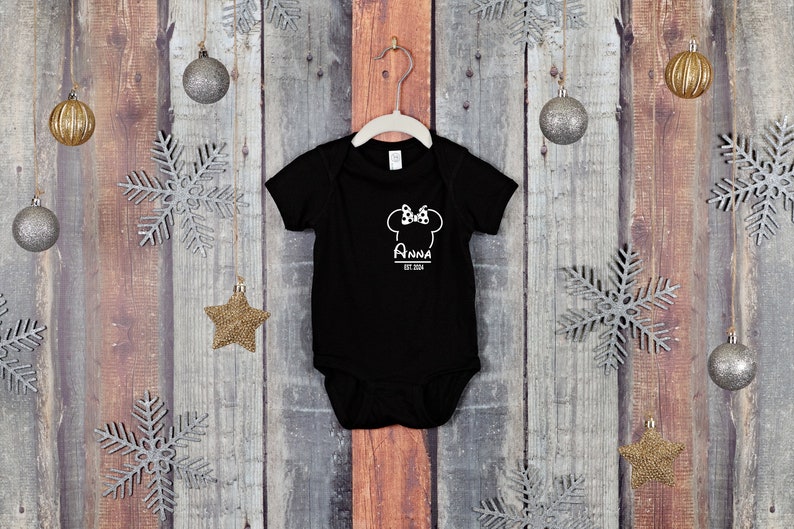 Personalized T-Shirt Dad, Mom and Baby Outfit I Family Outfit I Dad Mom Mini I Family Outfit I image 4