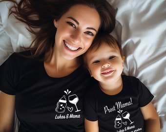 Mama Baby Set I Personalized T-Shirt Mama Baby Mother's Day Outfit I Family Outfit I Mother's Day Mama Mini I Mother's Day Gift I