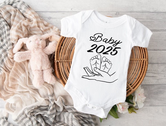 Schwangerschaft verkünden. Babybody Bodysuit. Body Geschenk. Baby