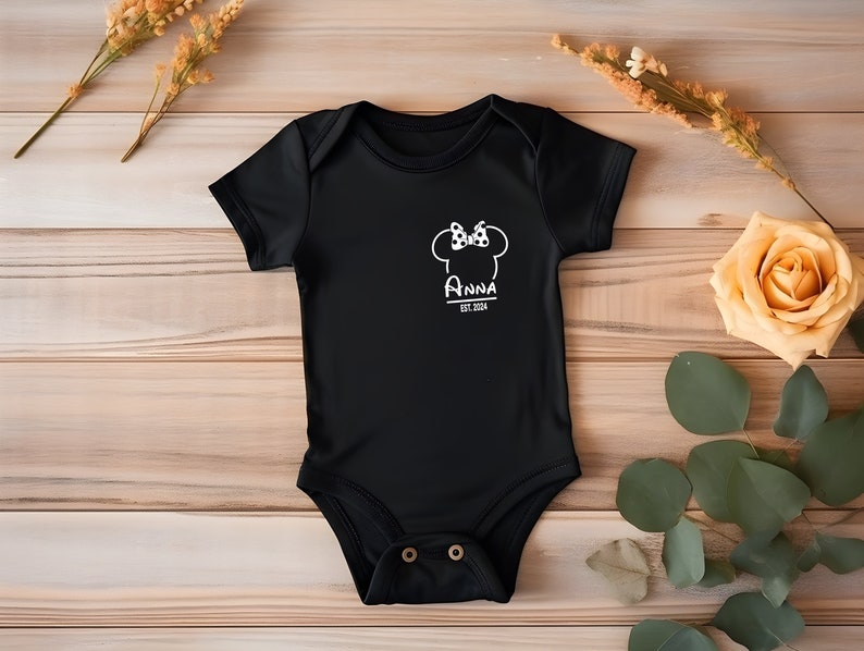 Personalized T-Shirt Dad, Mom and Baby Outfit I Family Outfit I Dad Mom Mini I Family Outfit I image 5