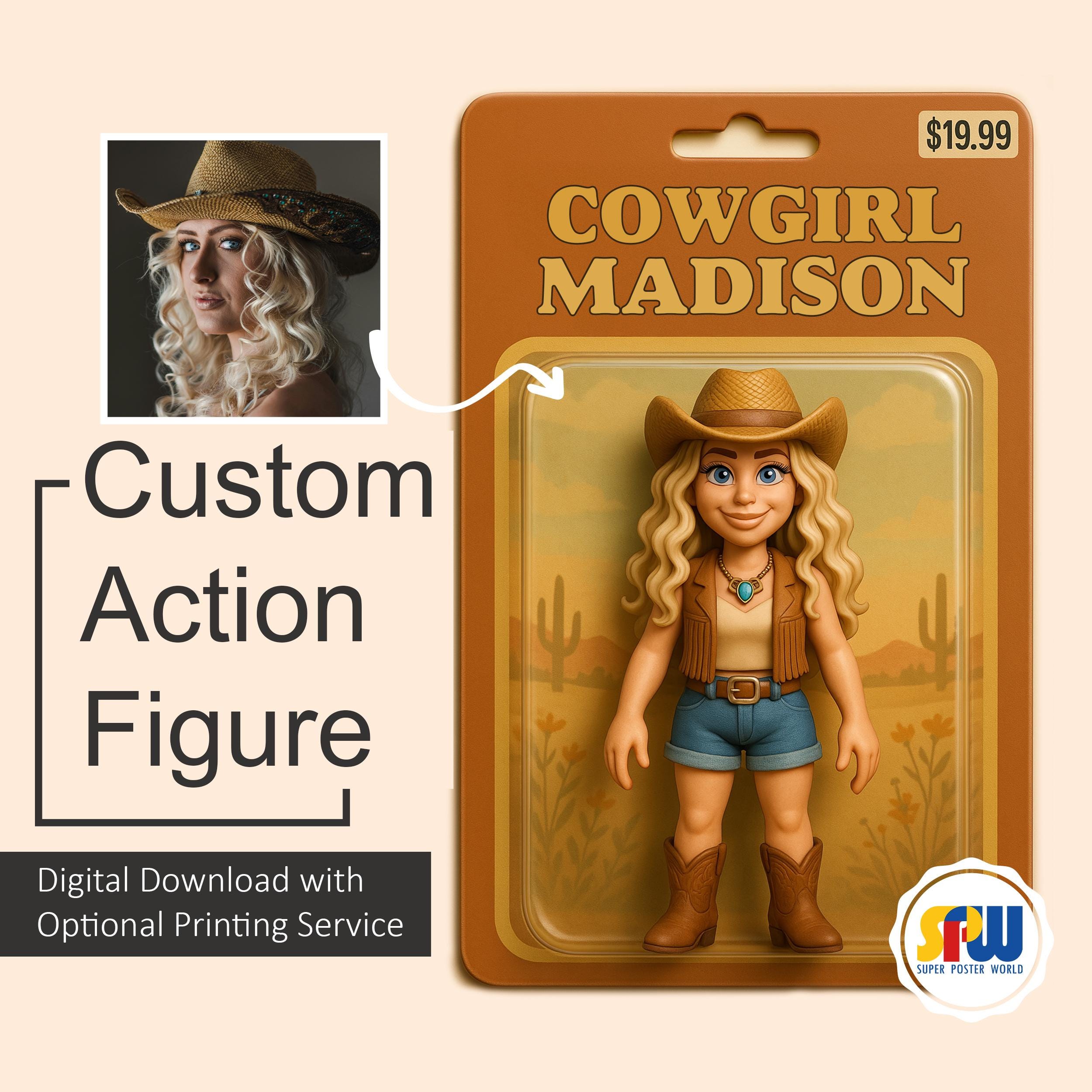 Custom Toy Figure Design for Kids & Adults, Personalized Action Figure ...