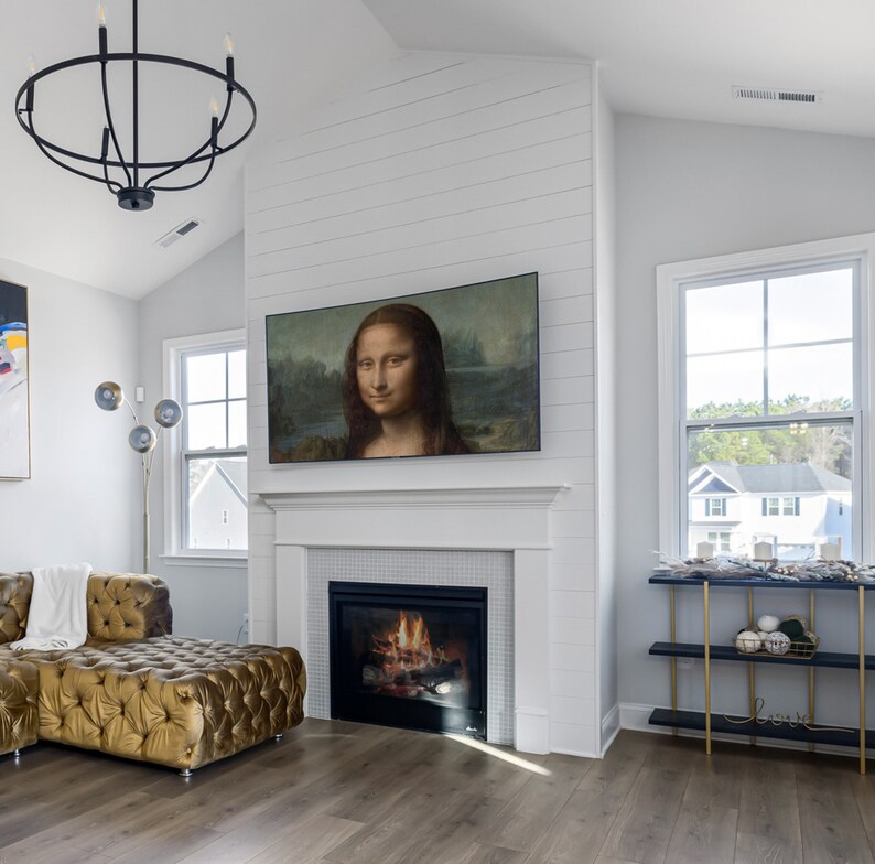 Leonardo Da Vinci Mona Lisa Digital Fine Art Picture TV 4k Oil Painting