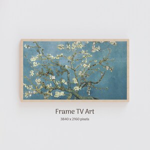 Almond Blossoms Of Vincent Van Gogh 1890 Picture Art TV Samsung Frame Oil Painting Art TV 4k Art Famous Artist Digital download