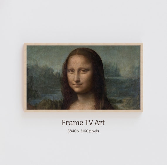 Leonardo Da Vinci Mona Lisa Digital Fine Art Picture TV 4k Oil