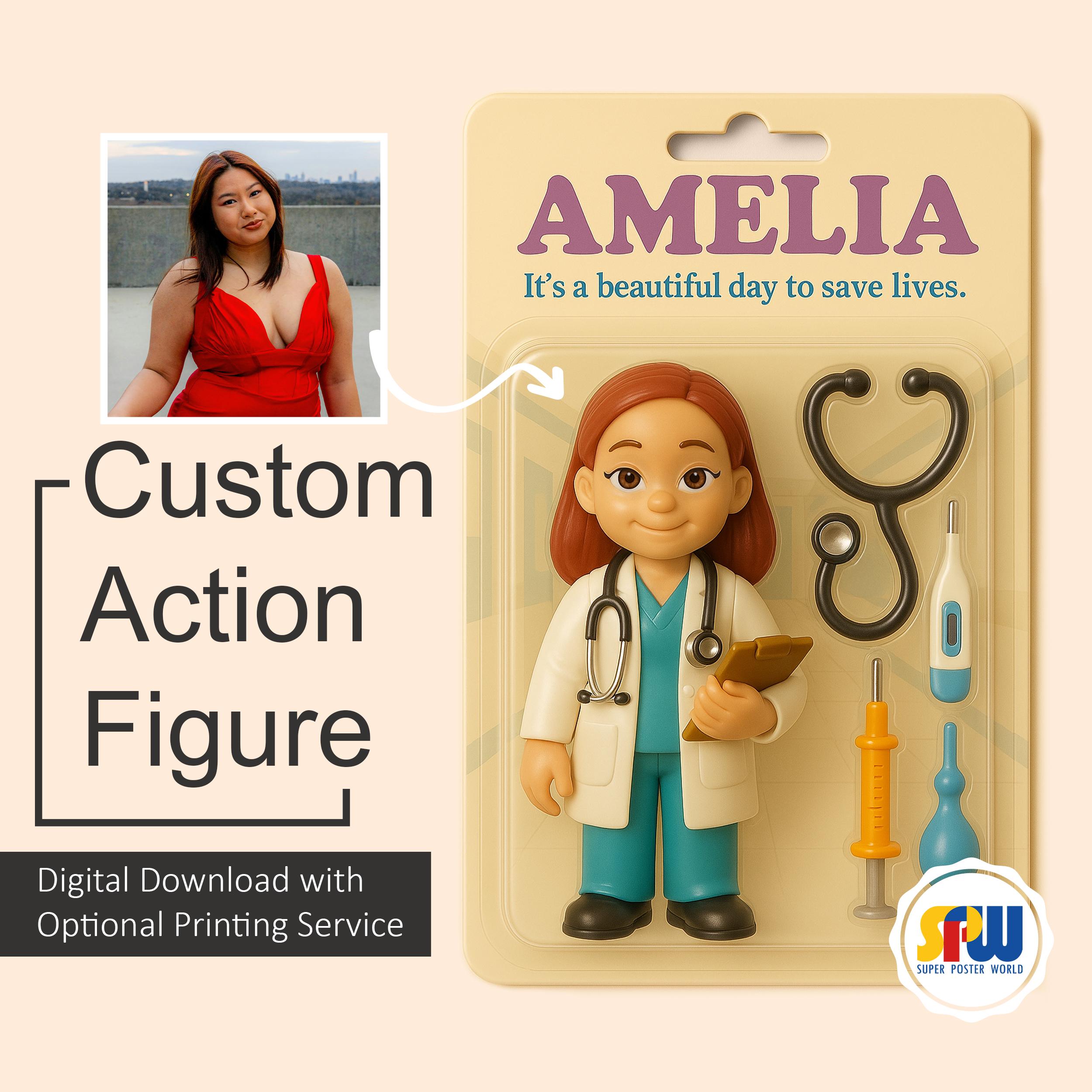 Custom Toy Figure Design for Kids & Adults, Personalized Action Figure ...