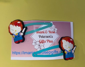Hair clip chucky Halloween