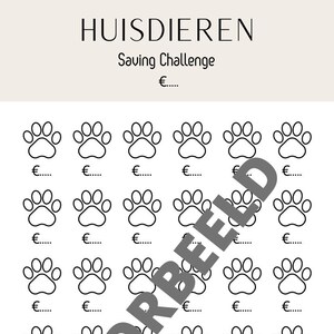 Huisdieren Saving Challenge!