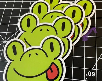 Anura ! - 3 Inch Matte Frog Sticker