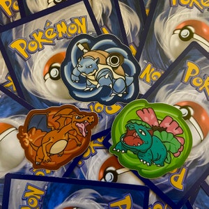 Fire Red/Leaf Green/Aqua Blue! - 2inch Matte stickers