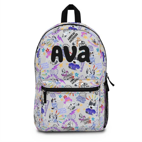 Bluey School Backpack Etsy Australia