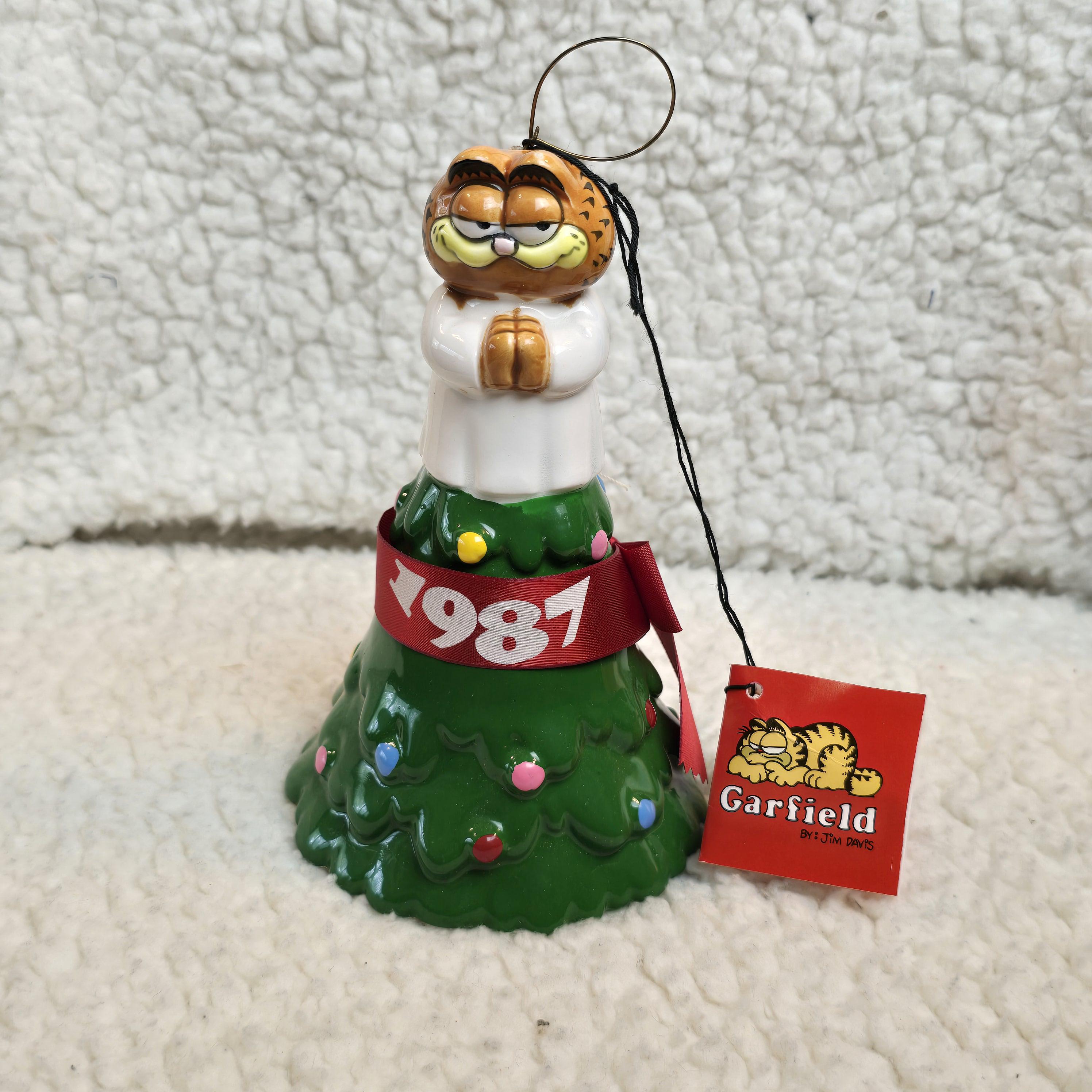 ガーフィールド ヴィンテージ クリスマスオーナメント Garfield Christmas Ornament - Etsy