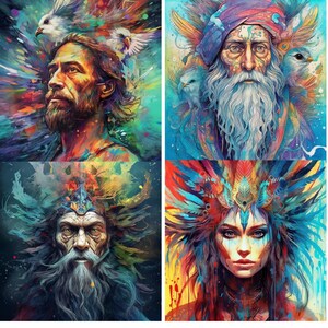 Fantasy Spirit Guide Drawing and Reading, Spirit Psychic Reading. Unlock Your Spiritual Potential: Spirit Guide Drawings and Guidance