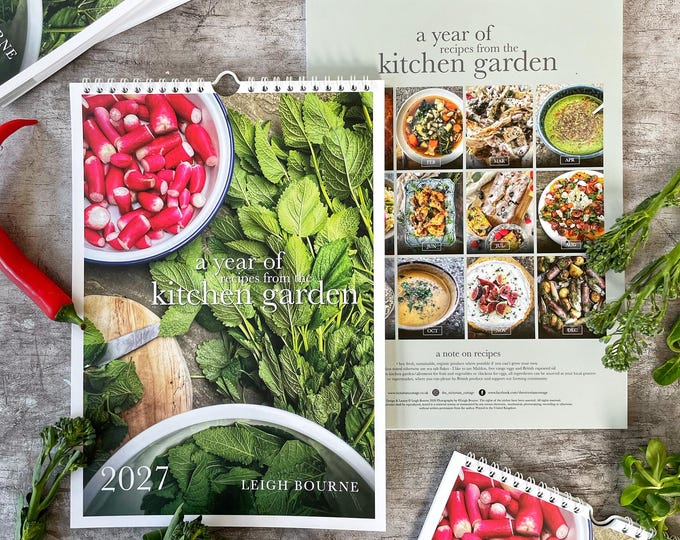 Featured listing image: 2027 Calendar - A year of recipes from the kitchen garden