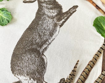 Rabbit Tea Towel