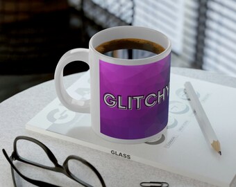 Glitchy tech support mug