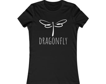 Dragonfly minimalist tee