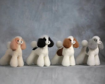 Perruque de toilettage pour chien et peluche de dressage, mannequin d'entraînement aux ciseaux, apprendre à se coiffer comme un animal de compagnie - toiletteur sur tétine