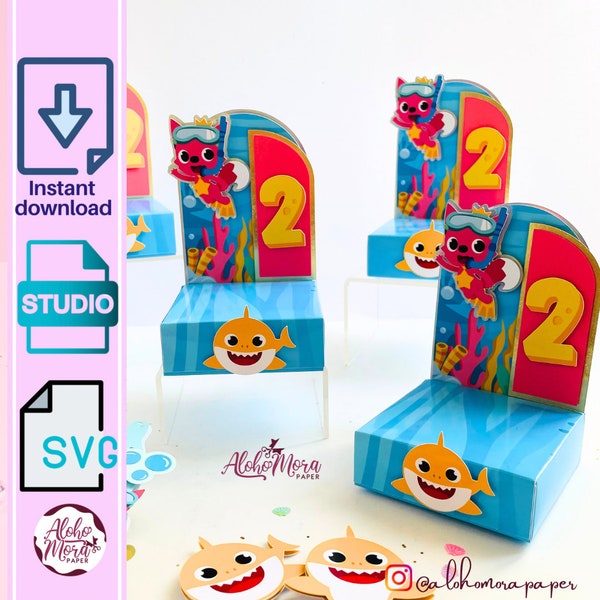 Supporto per cupcake. Modello Svg e Studio per Cricut e base Cameo/Cupcake