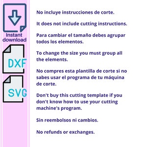 ActivityTableBox . Svg and Studio template for cricut and Cameo/Activity table box image 6