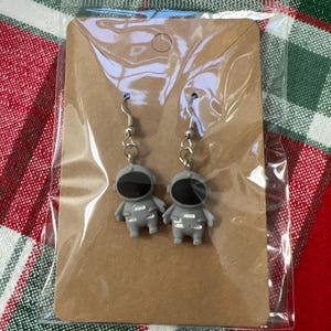 Astronaut earrings