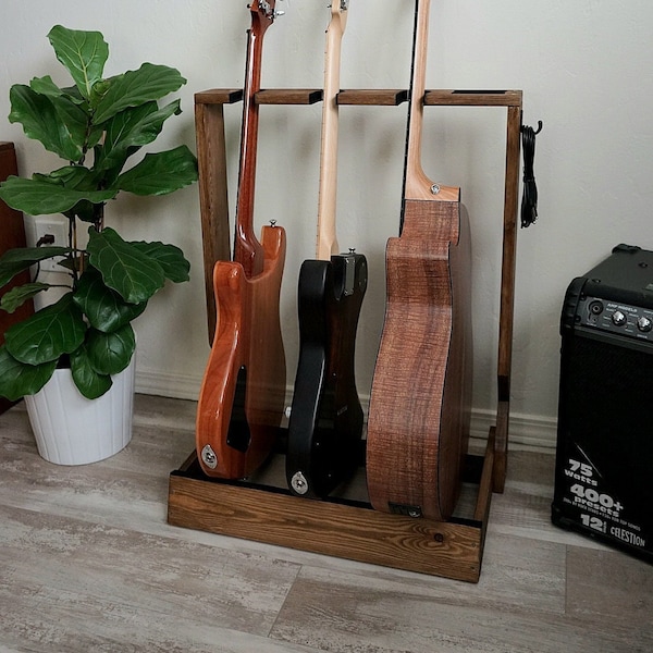 Wooden Guitar Stand, Guitar Rack