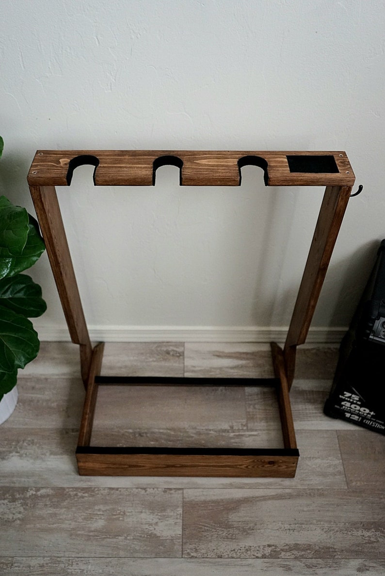 Wooden Guitar Stand, Guitar Rack image 4