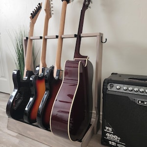 Gitarrenständer aus Holz, Gitarrenständer