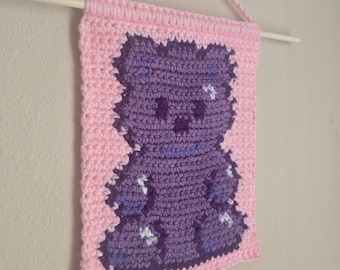 Gummi Bear Cutie |  Beginner Crochet  | Tapestry Crochet Pattern | Crochet Beginner Pattern | Easy Crochet Pattern | Tapestry Crochet