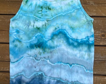 Herrstorlek XS - Geode Tie Dye Linne