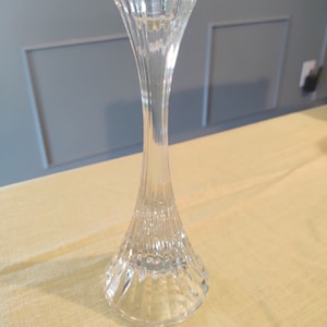 Vintage glass/crystal candleholder.
