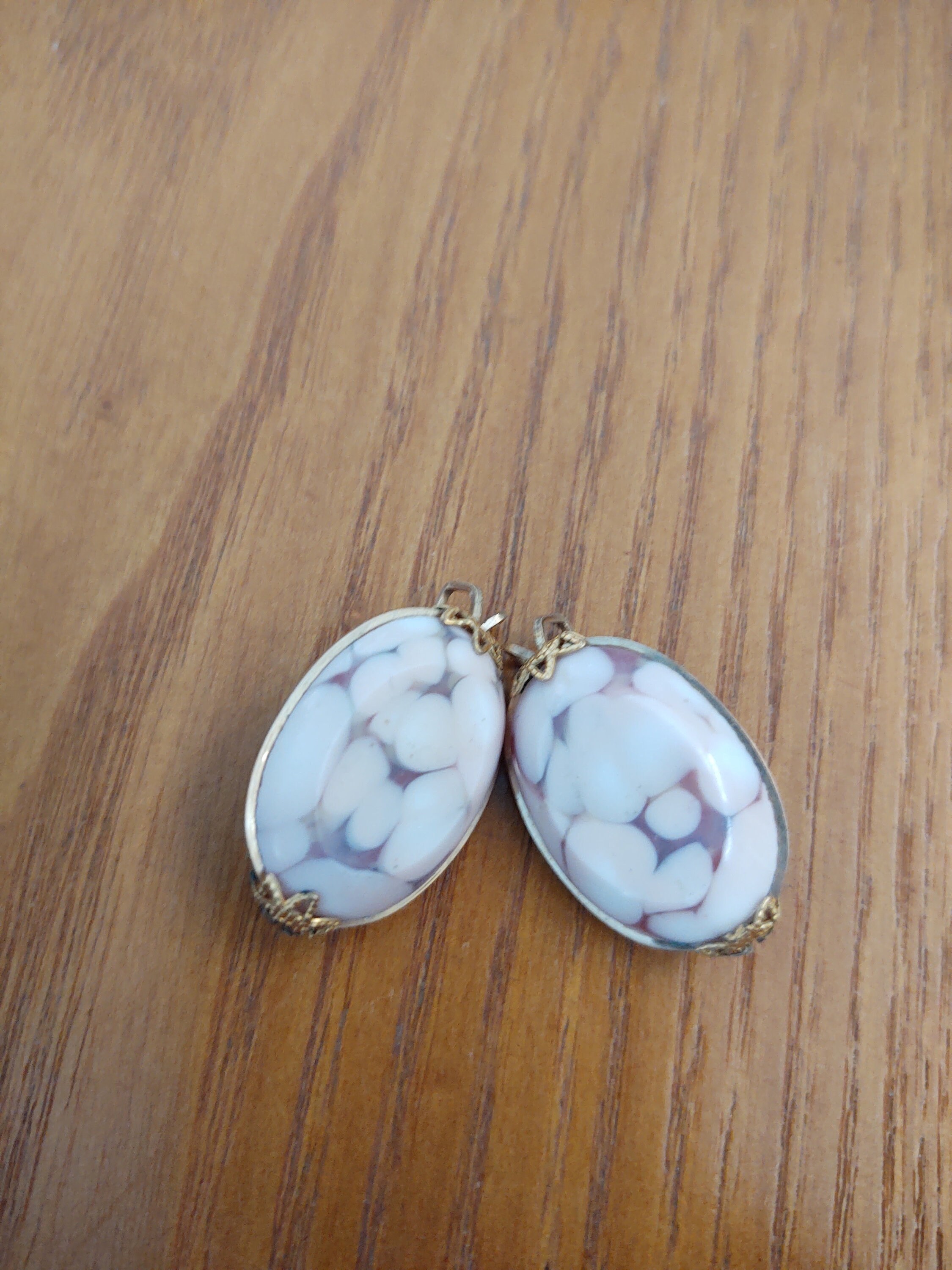 3 Pair of Vintage Clip on Costume Jewelry Earrings Etsy