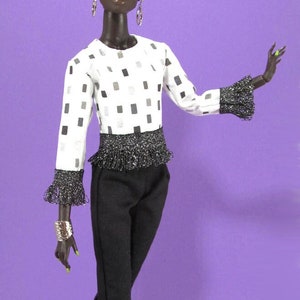 Singe with Fringe Fashion for 12 Dolls Such as Fashion Royalty, Victoire Roux, Mizi and Nu.Face image 1