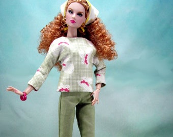 Hoppy Easter - Fashion for 12" Dolls Such as Victoire Roux, Silkstone Barbie, Mizi, Poppy Parker and More