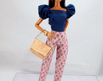 A Mauvelous Time - Fashion for 12" Dolls Such as Fashion Royalty, East 59th Street, Mizi and Nu.Face