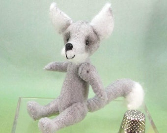 Sly Little Fox - Animal en peluche articulé miniature