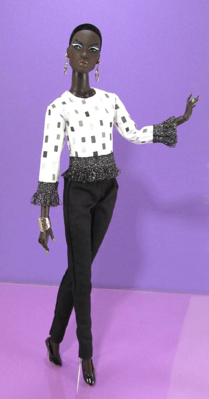 Singe with Fringe Fashion for 12 Dolls Such as Fashion Royalty, Victoire Roux, Mizi and Nu.Face image 1