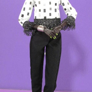 Singe with Fringe Fashion for 12 Dolls Such as Fashion Royalty, Victoire Roux, Mizi and Nu.Face image 2